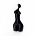 Escultura Decorativa Corpo Preto 25x10,5 cm - D'Rossi