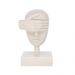Escultura Decorativa Máscara Cego em Cerâmica Nude 25x15x14 cm - D'Rossi