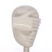 Escultura Decorativa Máscara Cego em Cerâmica Nude 25x15x14 cm - D'Rossi