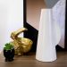 Escultura Decorativa Pelicano em Poliresina Dourado 20x23x11 cm - D'Rossi