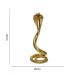 Escultura Decorativa Serpente em Poliresina 41x16x16 cm - D'Rossi