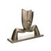 Escultura Decorativa com Base Descanso Ouro Velho Fosco 23x30 cm - D'Rossi