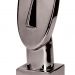Escultura Decorativa em Cerâmica Face 29x11 cm - D'Rossi
