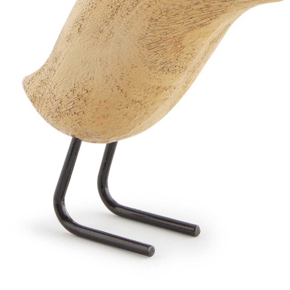 Escultura Pássaro Decorativo em Poliresina 11 cm - D'Rossi