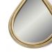 Espelho Decorativo Gota Em Rattan Madeira Oval 75x40 Cm - D'Rossi
