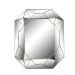Espelho Decorativo Prata "Diamond" 61X51X4,5CM - D'Rossi