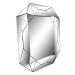 Espelho Decorativo Prata "Diamond" 61X51X4,5CM - D'Rossi