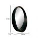 Espelho Decorativo Preto Niche 50X50X7CM - D'Rossi