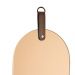 Espelho Elipse em Vidro Cobre 37x18 cm - D'Rossi