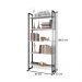 Estante Porto 80cm Com 5 Prateleiras Natural D'Rossi
