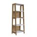 Estante Trend com 05 Prateleiras Hanover e Off White - D'Rossi