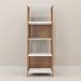 Estante Trend com 05 Prateleiras Hanover e Off White - D'Rossi