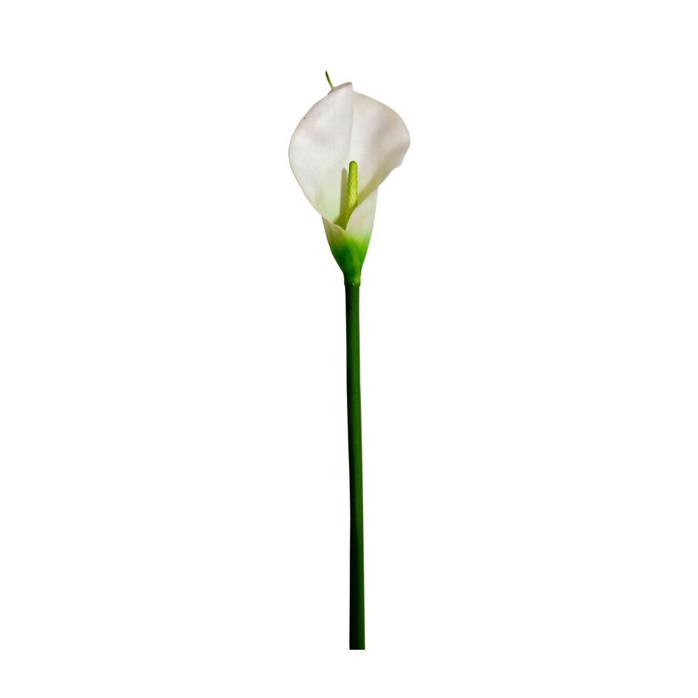 Flor Copo de Leite Artificial Branco 70 cm - D'Rossi