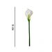 Flor Copo de Leite Artificial Branco 70 cm - D'Rossi