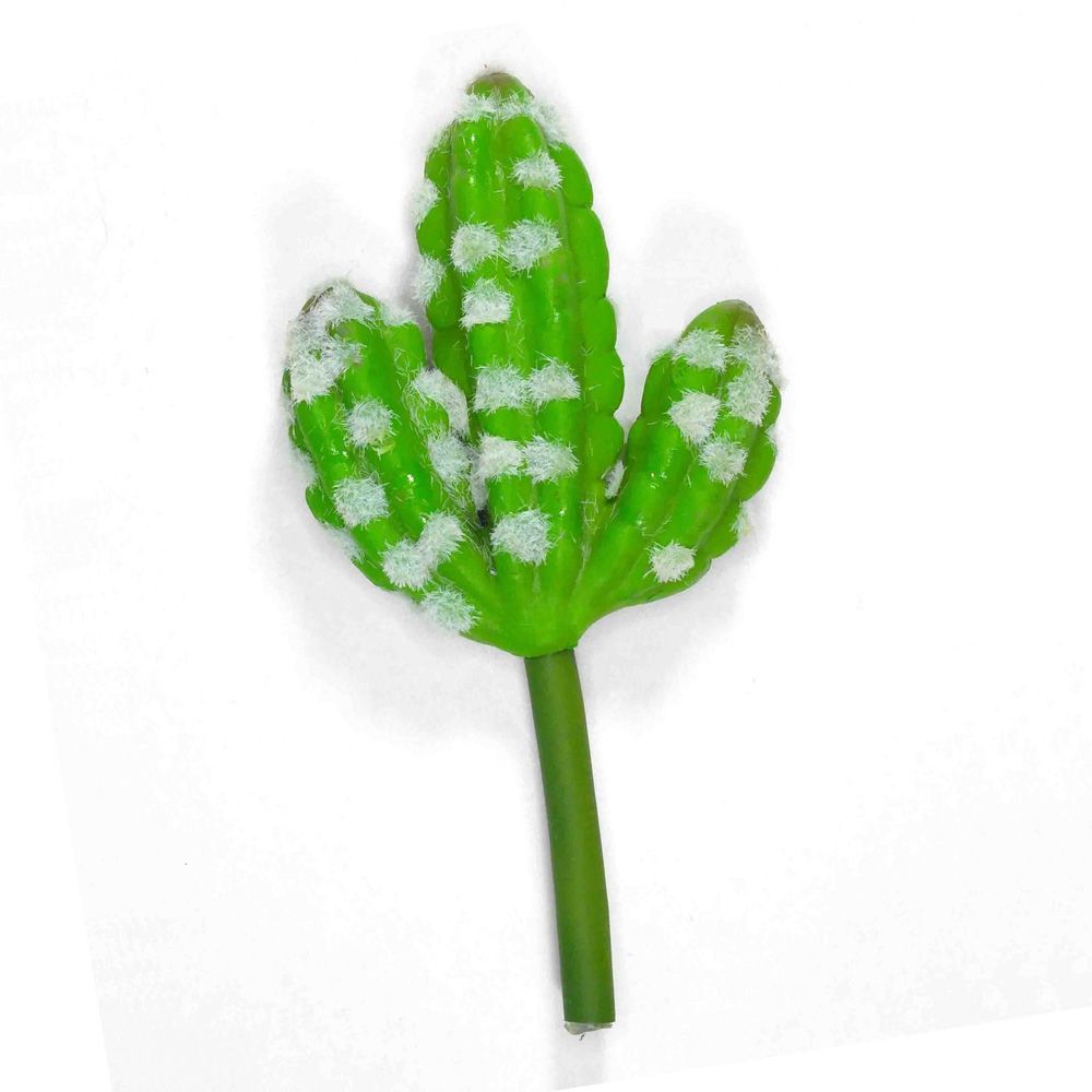 Folhagem Artificial Suculenta Cacto 10cm - D'Rossi