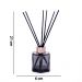 Frasco De Vidro Para Difusor Preto 21x06x06 cm - D'Rossi