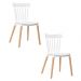 Kit 02 Cadeiras Tóquio Sala de Jantar Branco D'Rossi