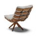 Kit 02 Poltronas Giratória Costela Veludo Cinza Base Madeira MA25 - D'Rossi