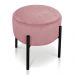 Kit 02 Puffs Iron Suede Rose Base Palito D'Rossi