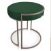 Kit 02 Puffs Love Suede Verde Base Industrial Cobre - D'Rossi