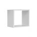 Kit 03 Nicho Infantil Organizador Branco Brilho 30x30 cm - AJL Móveis