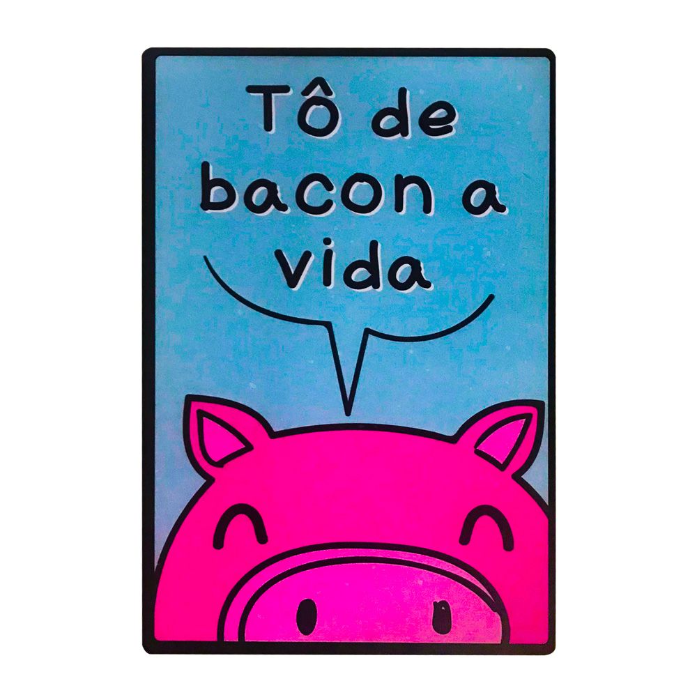 Kit 03 Placas de MDF Decorativas Churrasco 19,5x29,5 - D'Rossi