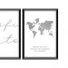 Kit 03 Quadros Decorativos "Infinito" 43X33X1CM - D'Rossi