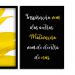 Kit 03 Quadros Decorativos "Motivação" 43X33X1CM - D'Rossi