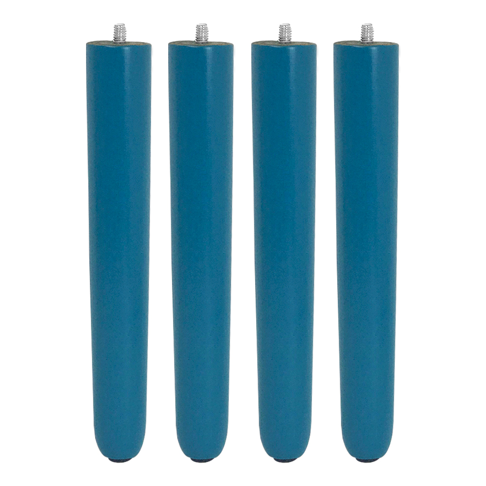 Kit 04 Pés Palito Azul 25 Cm - D'Rossi