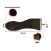 Kit 04 Pés Retro Tabaco 20 cm  D10 - D'Rossi
