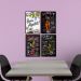 Kit 04 Placas de MDF Decorativas Bebidas 19,5x29,5 - D'Rossi