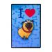 Kit 04 Placas de MDF Decorativas Dog 19,5x29,5 - D'Rossi