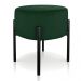 Kit 04 Puffs Iron Suede Verde Base Preto Palito D'Rossi