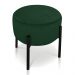 Kit 04 Puffs Iron Suede Verde Base Preto Palito D'Rossi