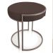 Kit 04 Puffs Love Suede Marrom Base Industrial Cobre - D'Rossi