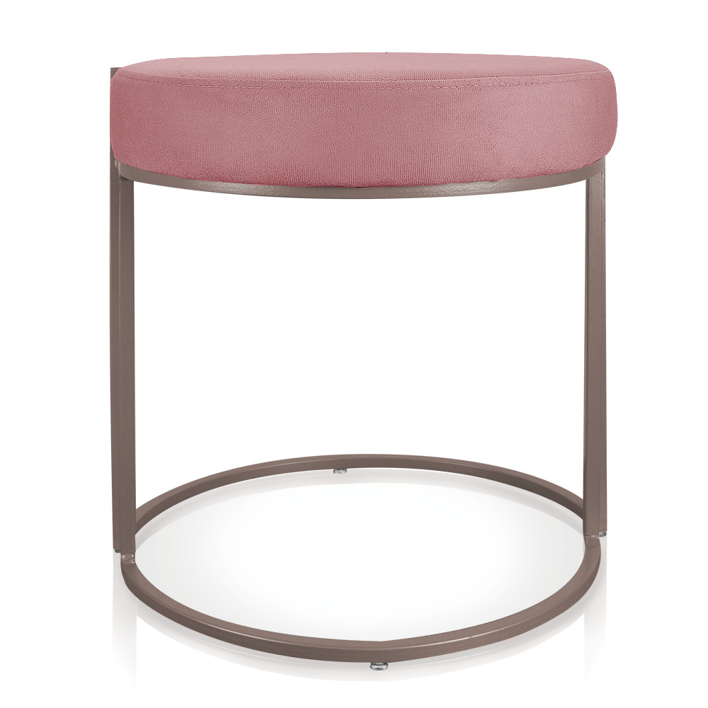 Kit 04 Puffs Love Suede Rose Base Industrial Cobre - D'Rossi