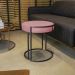 Kit 04 Puffs Love Suede Rose Base Industrial Preto - D'Rossi