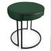 Kit 04 Puffs Love Suede Verde Base Industrial Preto - D'Rossi