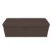 Kit Calçadeira e Painel Clean 100 cm Suede Marrom D'Rossi