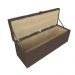 Kit Calçadeira e Painel Clean 100 cm Suede Marrom D'Rossi