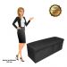 Kit Calçadeira e Painel Clean 100 cm Suede Preto D'Rossi