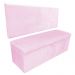 Kit Calçadeira e Painel Clean 100 cm Suede Rosa Bebê D'Rossi