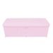 Kit Calçadeira e Painel Clean 100 cm Suede Rosa Bebê D'Rossi