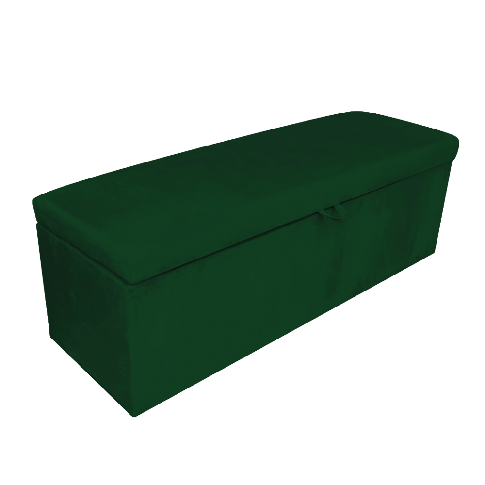 Kit Calçadeira e Painel Clean 100 cm Suede Verde D'Rossi