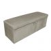 Kit Calçadeira e Painel Clean 140 cm Suede Marrom Rato D'Rossi