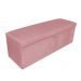 Kit Calçadeira e Painel Clean 140 cm Suede Rose D'Rossi