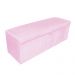 Kit Calçadeira e Painel Clean 160 cm Suede Rosa Bebê D'Rossi