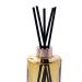 Kit Difusor e Porta Sabonete Liquido de Vidro Dourado - D'Rossi