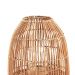 Lanterna Decorativa em Rattan 30x26 cm - D'Rossi