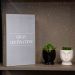 Livro Decorativo de Papel "Gray Destination Cinza" 27x17x5 Cm - D'Rossi